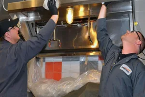 تمیز کردن هود