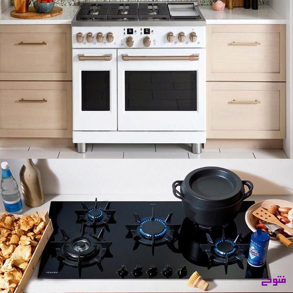 تفاوت اجاق گازهای توکار با اجاق گاز ایستاده