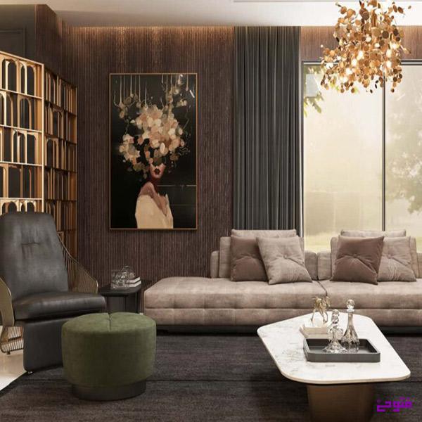 ایده طراحی اتاق نشیمن