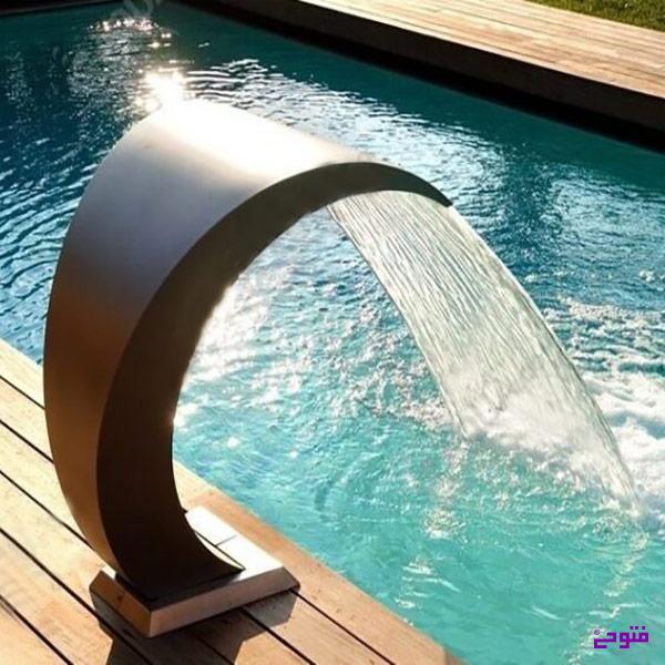 نازل کرتین استخر