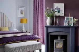 دکوراسیون با رنگ بنفش