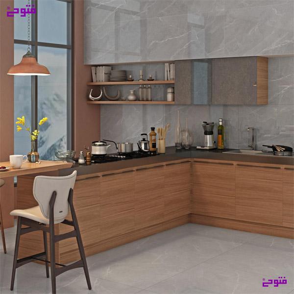 بافت سرامیک مات در مقابل براق