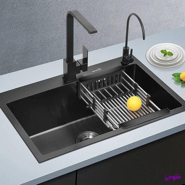 تمیز کردن سینک گرانیت