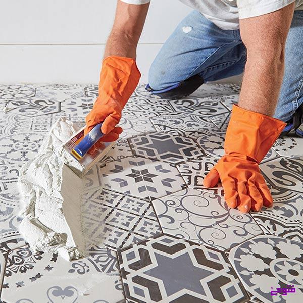 بندکشی سرامیک و کاشی