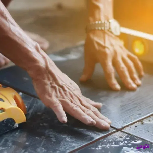 نصب سرامیک روی ایزوگام پشت بام