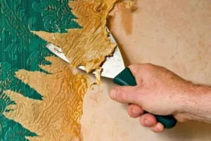 روش های جدا کردن کاغذ دیواری