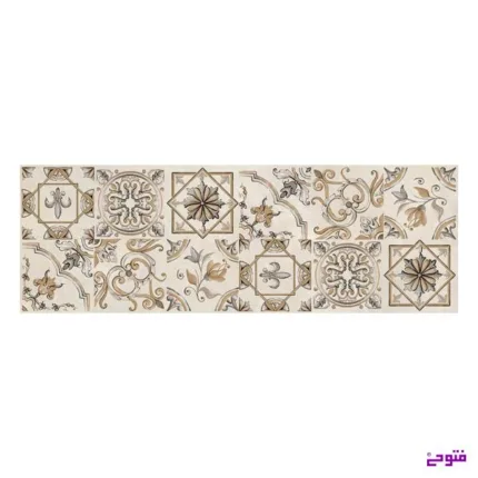 سرامیک 30 در 90 دکور سانتال کرم