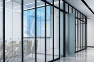 پارتیشن اداری دوجداره