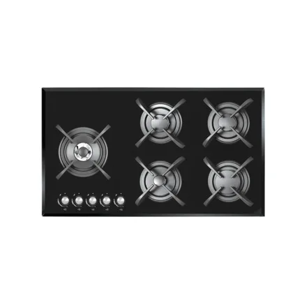 ‫اجاق گاز پنچ شعله مشکی ‬‏ CG8506 میکس پلاس