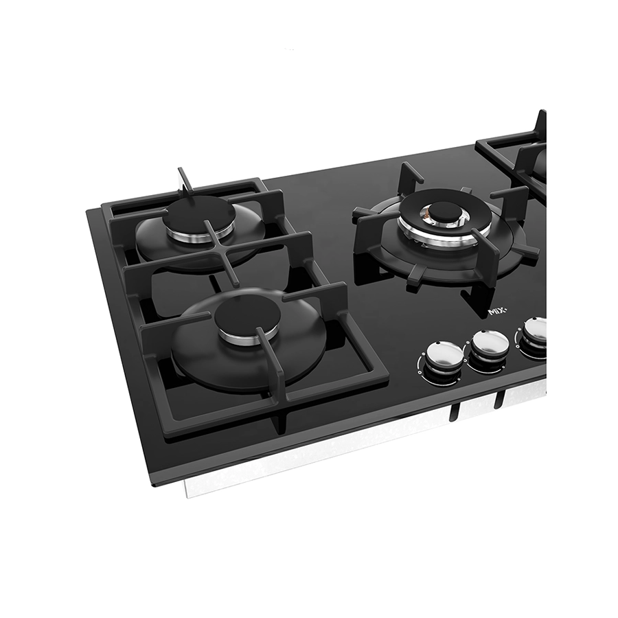 اجاق گاز پنچ شعله مشکی سرشعله ساباف G514 میکس پلاس - تصویر 3