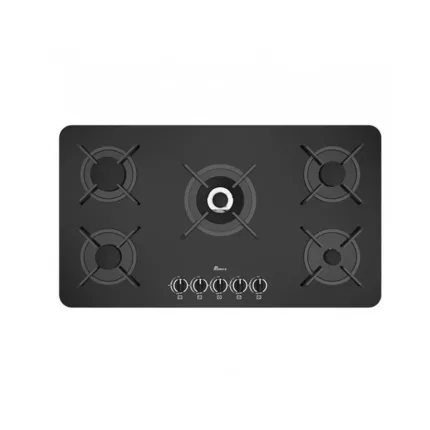اجاق گاز 5 شعله مشکی MG0048 بیمکث