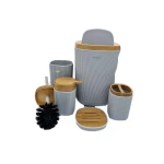 سرویس 5 پارچه روما (طوسی روشن چوبی )کنتراست