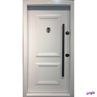 درب ضد سرقت 402 فلزی سفید آنیل