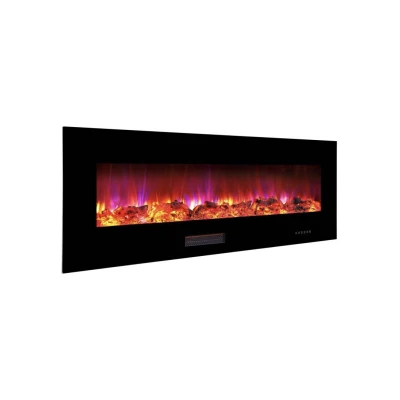 شومینه گازی (54*160) طرح رادیانس مشکی