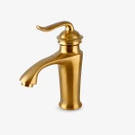 شیرآلات روشویی بیوتی طلایی مات آویسا