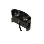 چراغ دیواری داخلی دکورا بدنه مشکی 12 وات آفتابی EDC