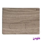 کلید فلاش تانک چوب طوسی سنی