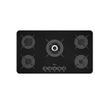 اجاق گاز 5 شعله مشکی MG0048 بیمکث