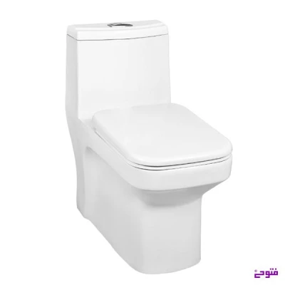 توالت فرنگی ولگا C68 چینی مروارید