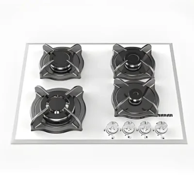 اجاق گاز G403 سفید چهار شعله یانان