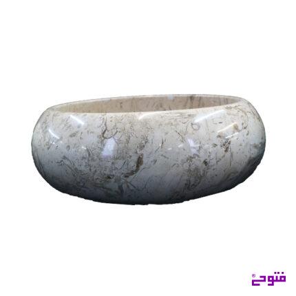 رویه سنگی لاستیکی پر طاووسی